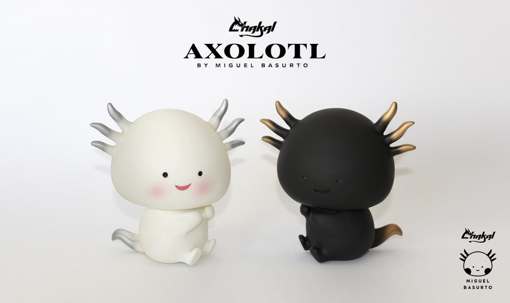 Image of AXOLOTL BLACK AND WHITE SET