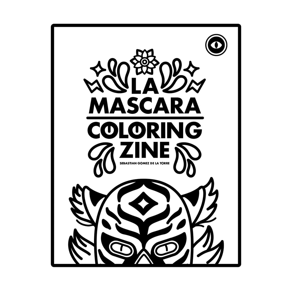 Image of La Mascara Coloring Zine