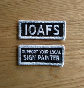 Image of IOAFS + Support Your Local Sign Painter Patch