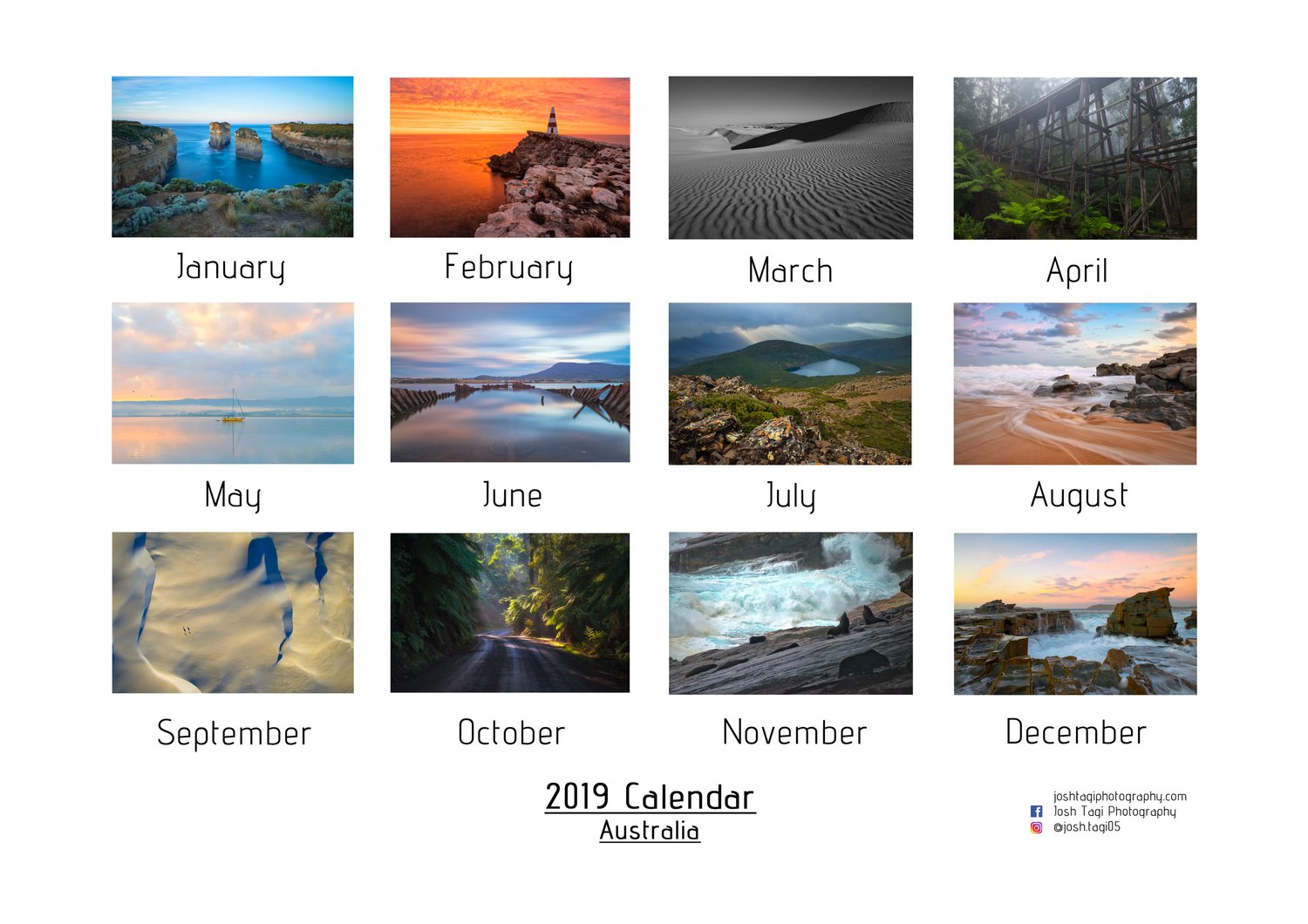 Image of 2019 Large Wall Calendar
