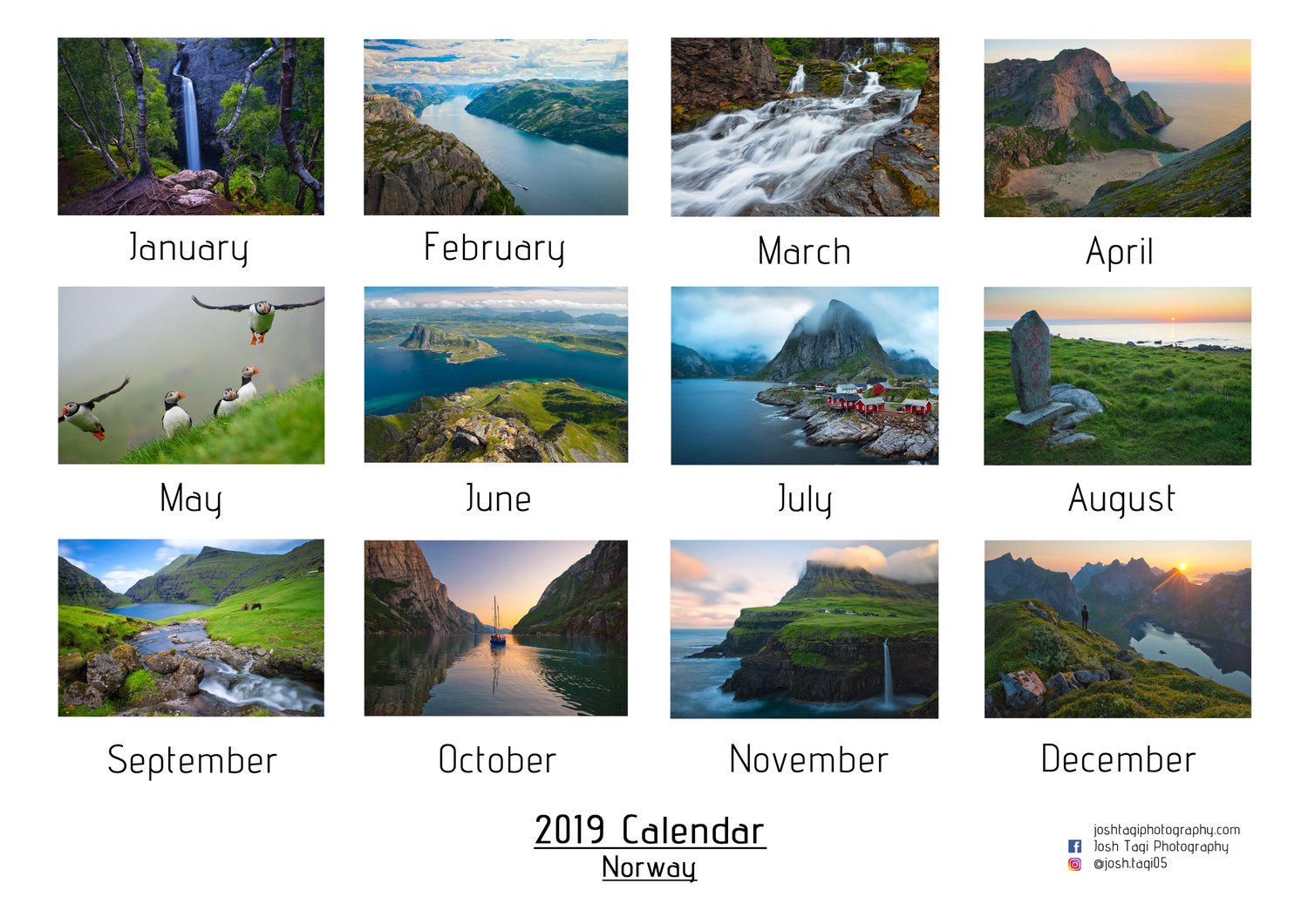 Image of 2019 Desk Calendar