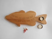 Image of Bass Cribbage Board