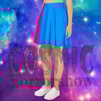 Image 2 of Pink n Blue Skater Skirt