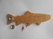Image of Trout Cribbage Board