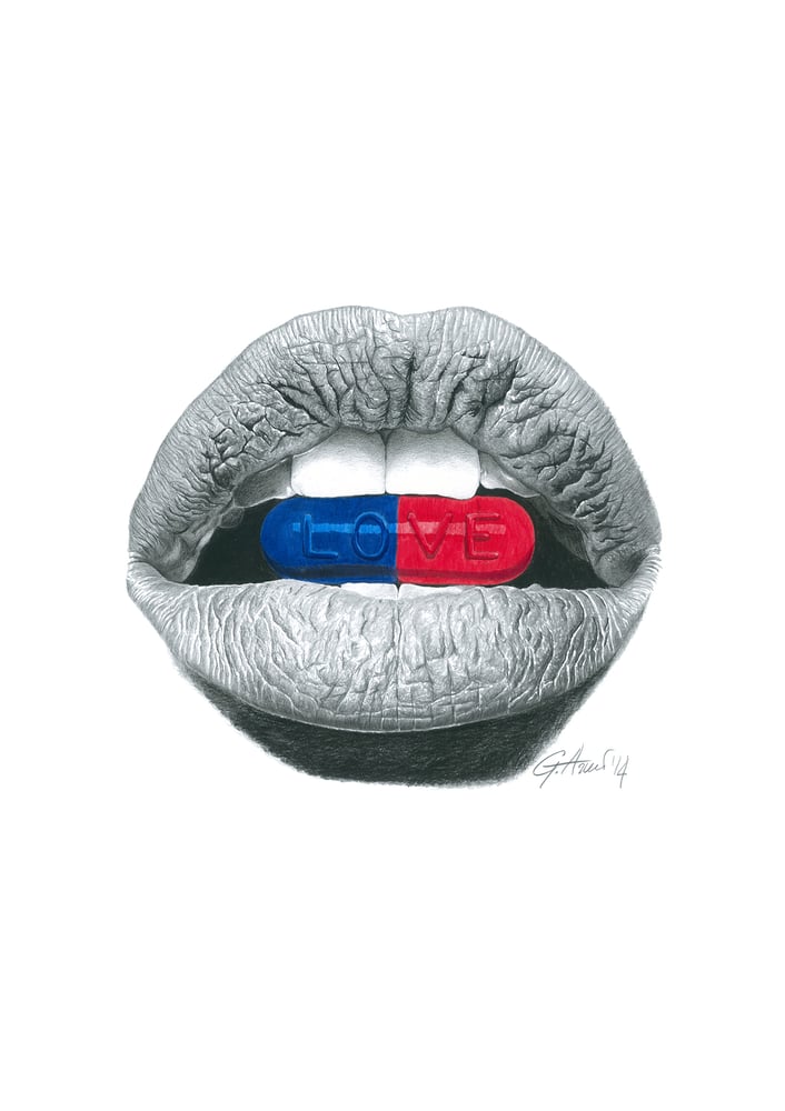Image of "Love Pills" Limited Edition Print