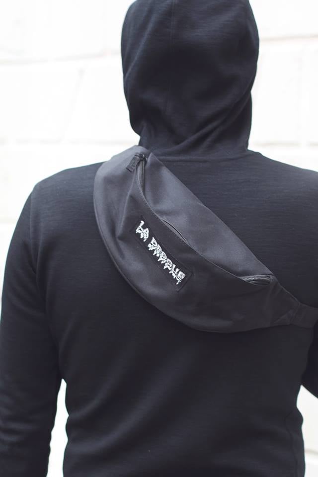 Image of Sac Banane La Drogue V2 /// Noire /// Glow in the Dark