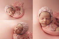 Image 1 of Freya cashmere feel beanbag backdrop