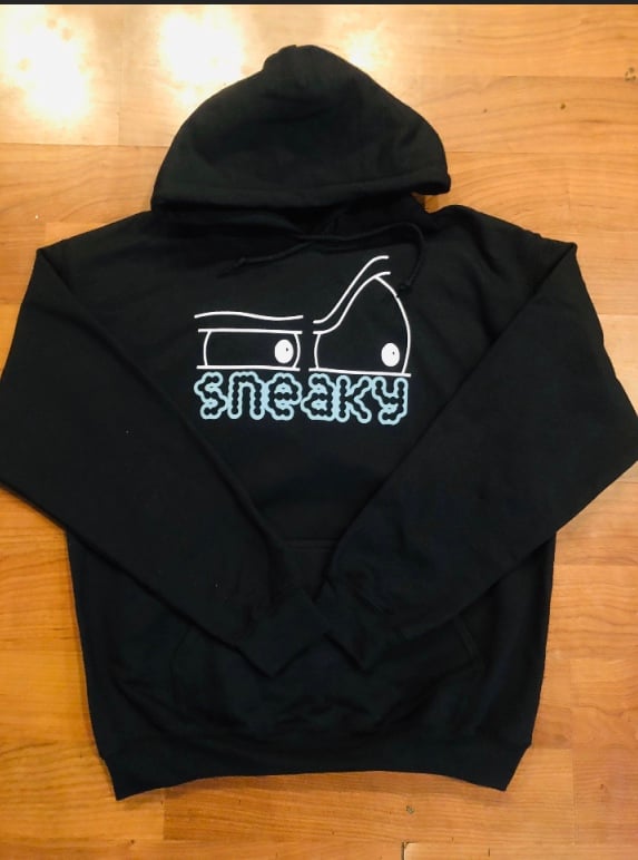 Image of Black Sneaky Hoodie