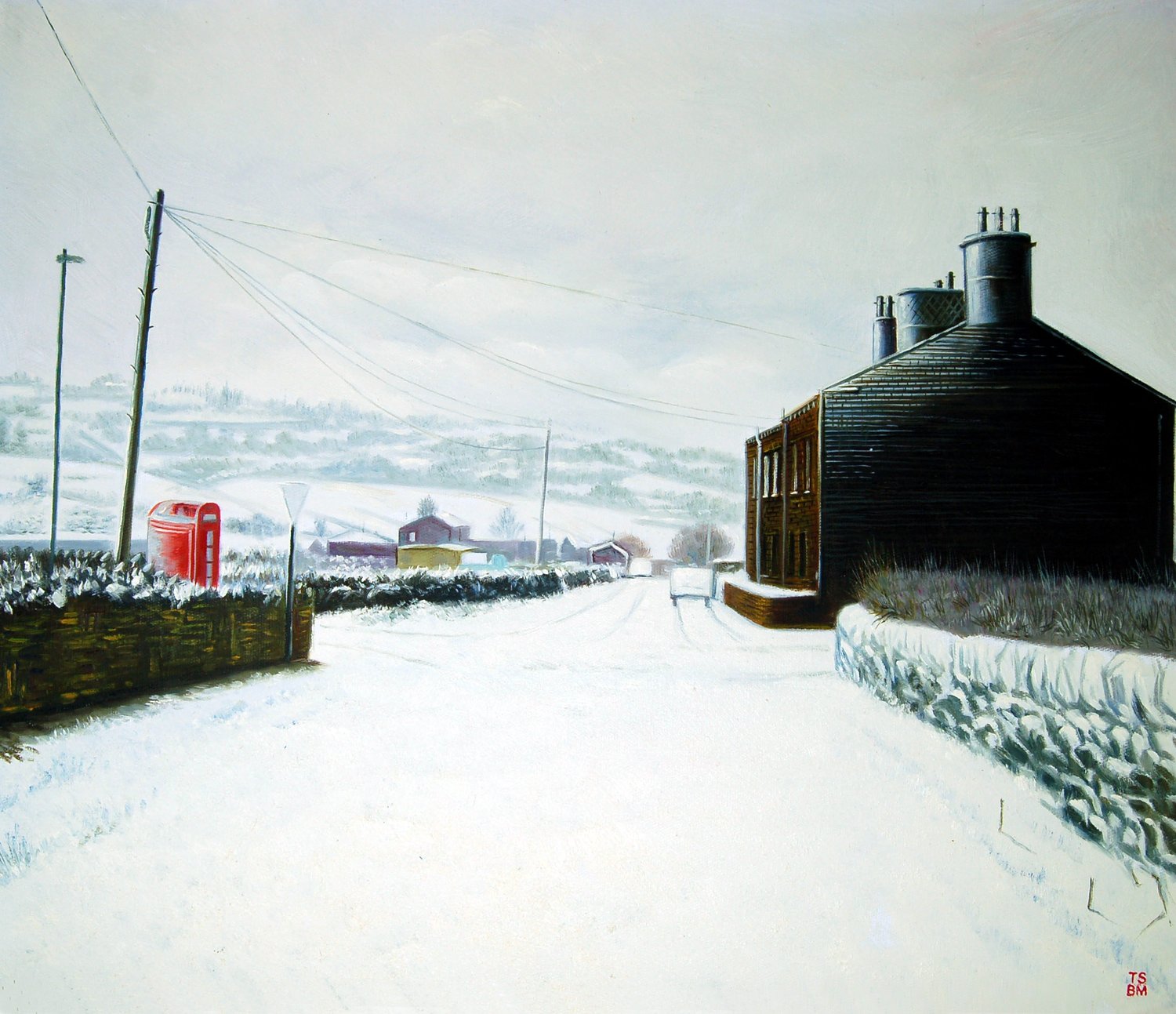 Image of BOLSTER MOOR SNOW A3