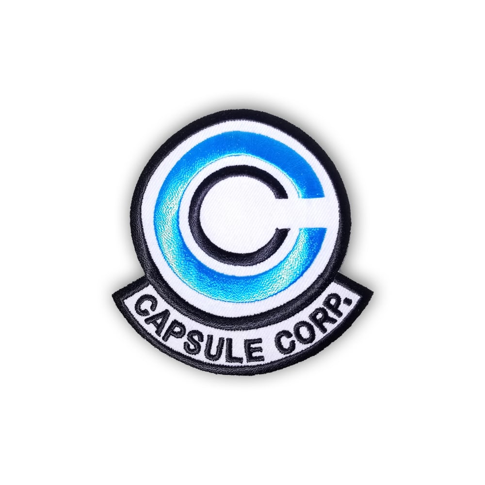 Capsule Corp (Blue and White) patch