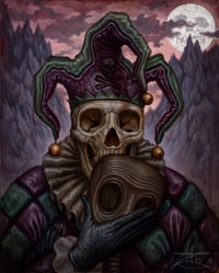 "Apocalyptic Jester" Limited Edition Canvas Giclee- 24x30