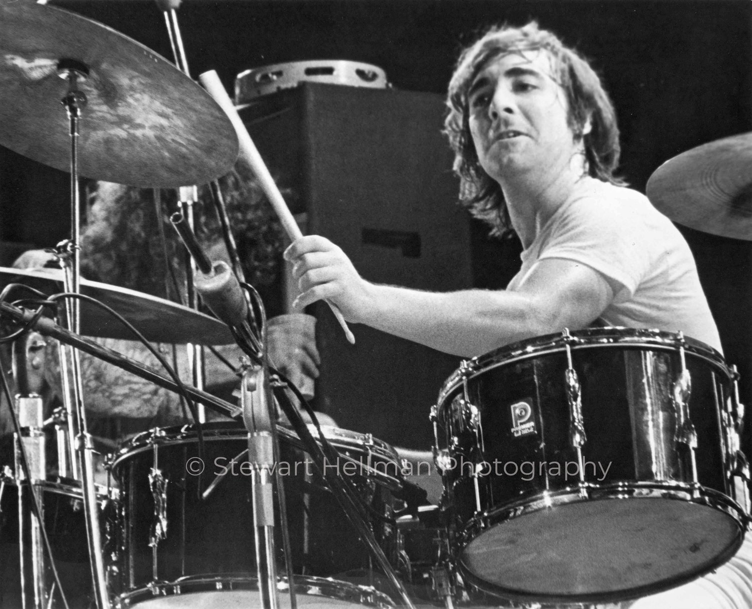 Image of Keith Moon/Roger Daltrey (The Who, Tanglewood Music Shed, 1970 : Limited Edition Fine Art Print #1