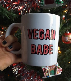 Image of Vegan babe/ plant based babe 11 oz mug