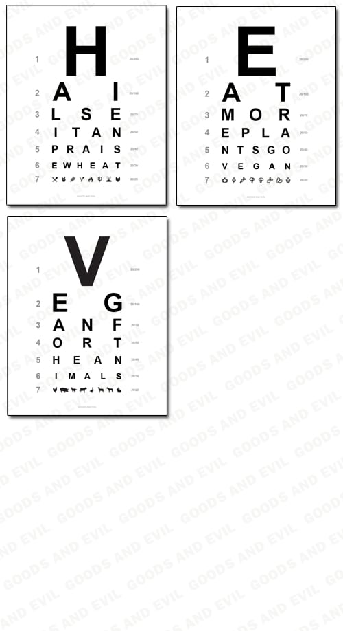 Image of Veg Life Eye Charts