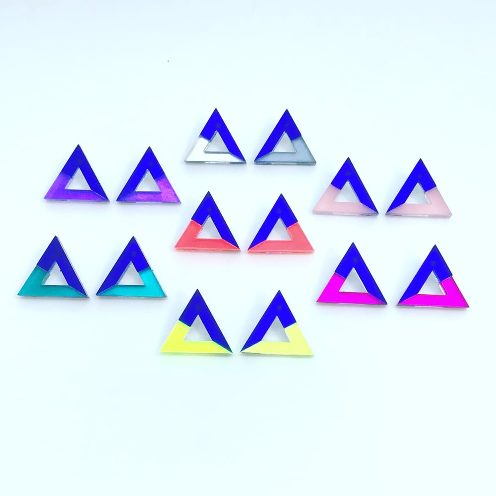 Image of Náušnice Acamar Blue&Color