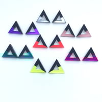 Náušnice Acamar Black n Color