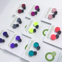 Image 2 of Náušnice Bubbles Color&black