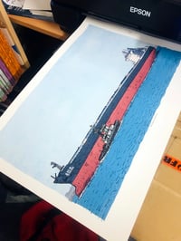 Image 3 of Newcastle Harbour Limited Edition Digital Print