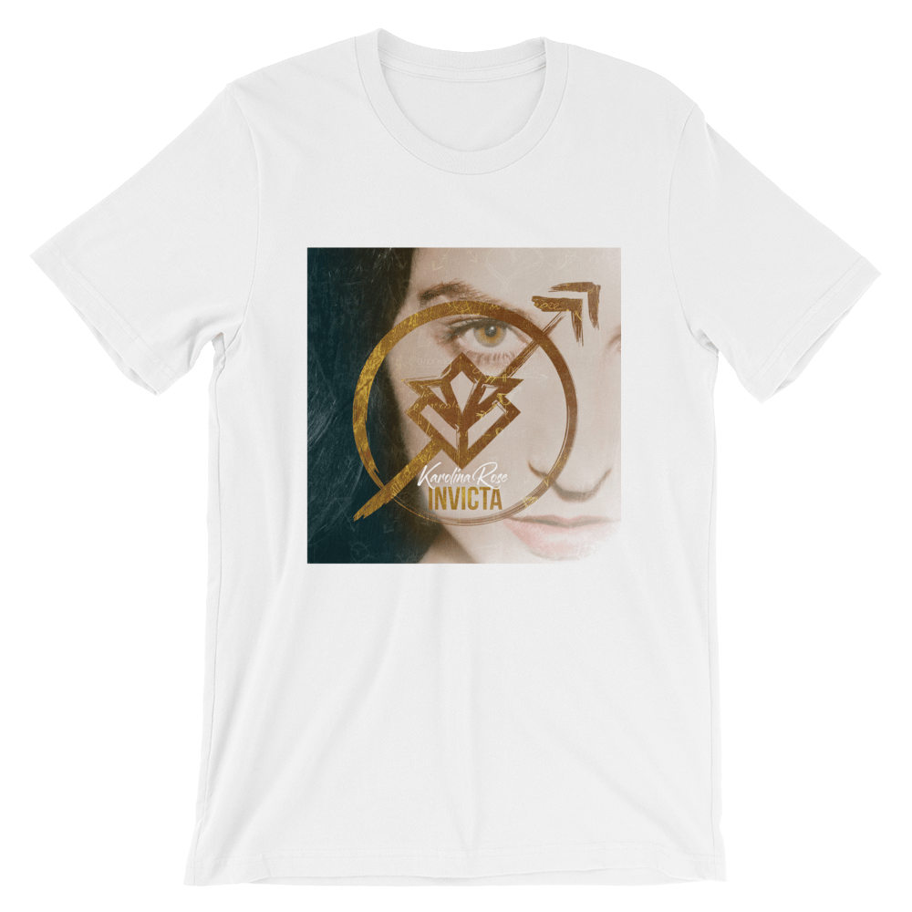 Image of Karolina Rose Invicta Album Art T-Shirt