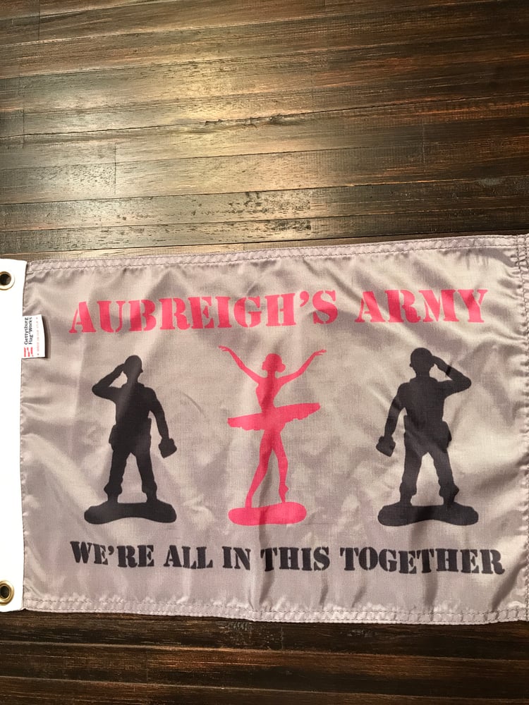 Image of Aubreigh’s Army Boat Flag