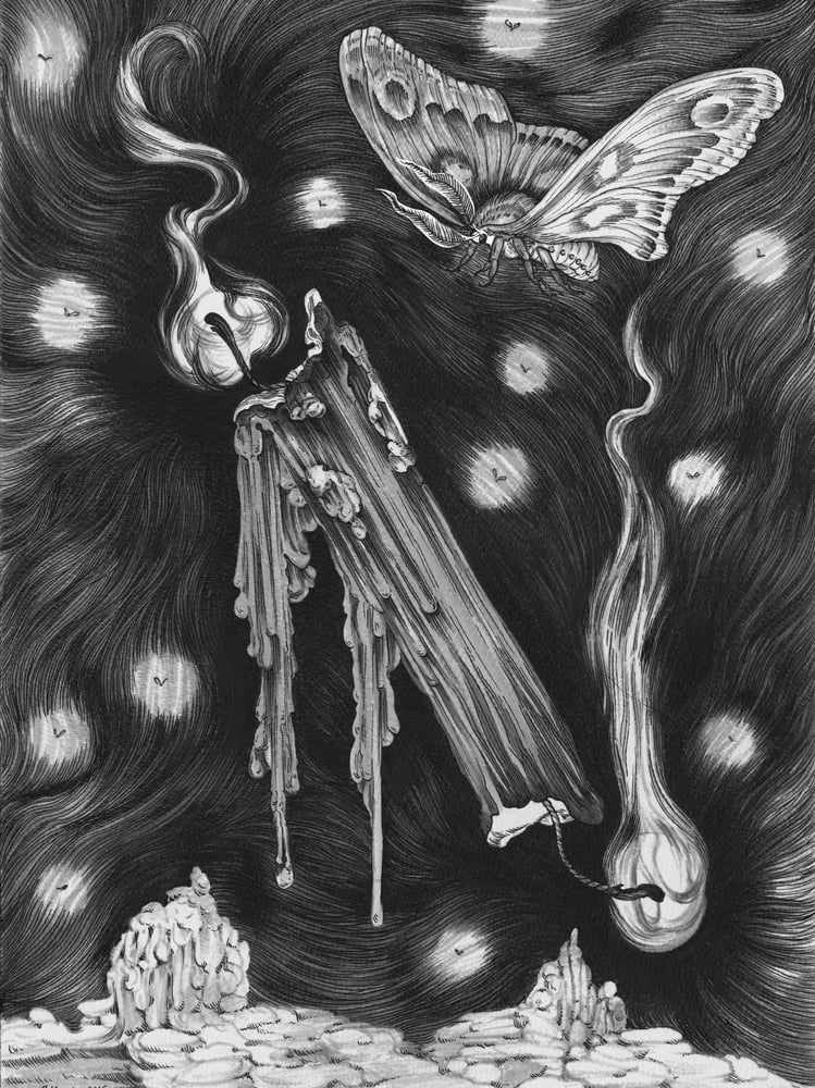 Image of Drawn & Burnt Print