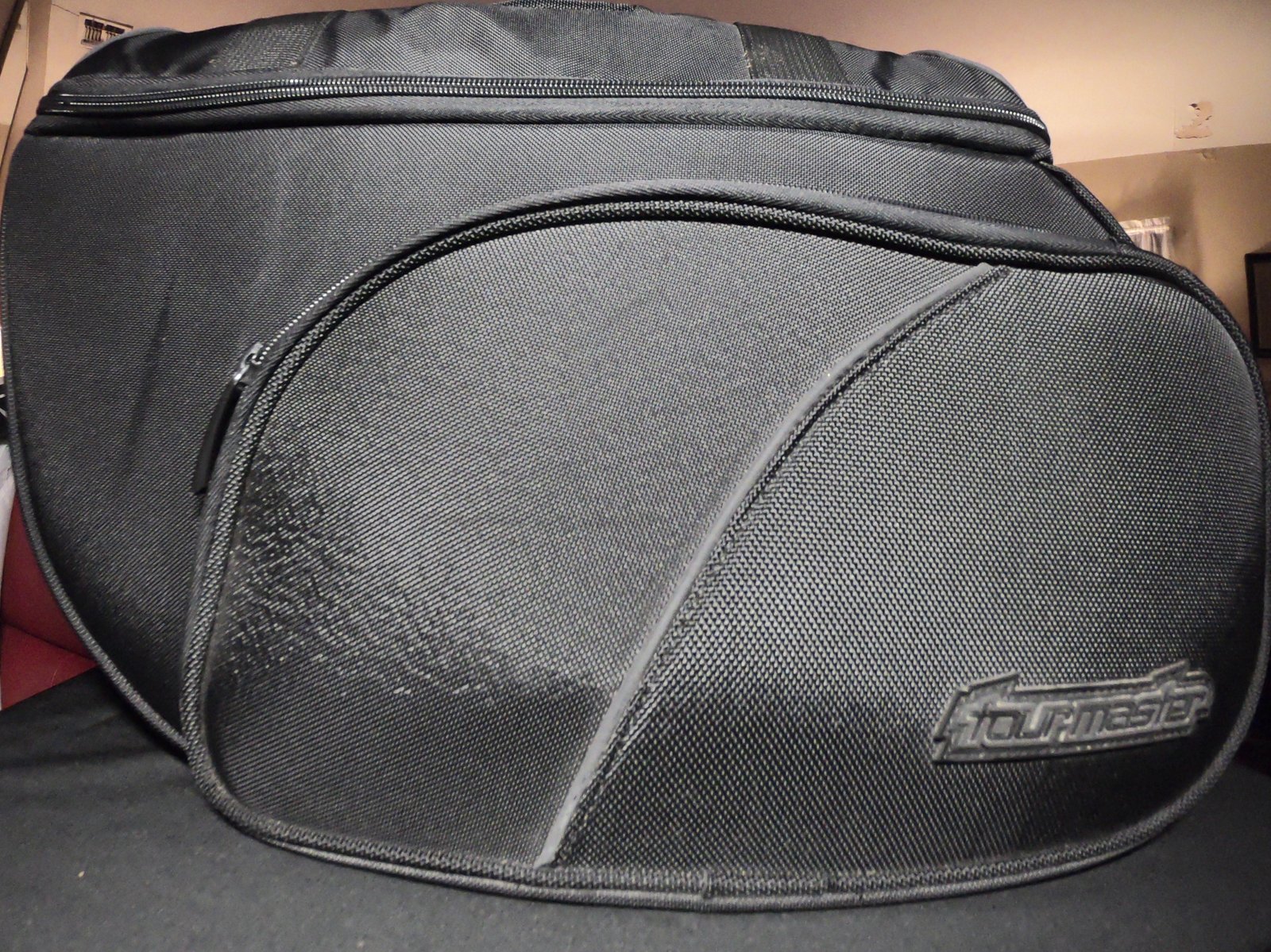 tourmaster leather saddlebags