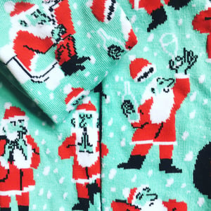 Image of Santa Socks