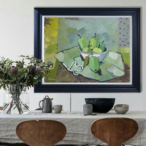 Image of Large, Mid Century Still Life, 'Apples' Eric Cederberg