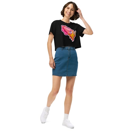 Image of Clint Cuttlefish Women’s crop top