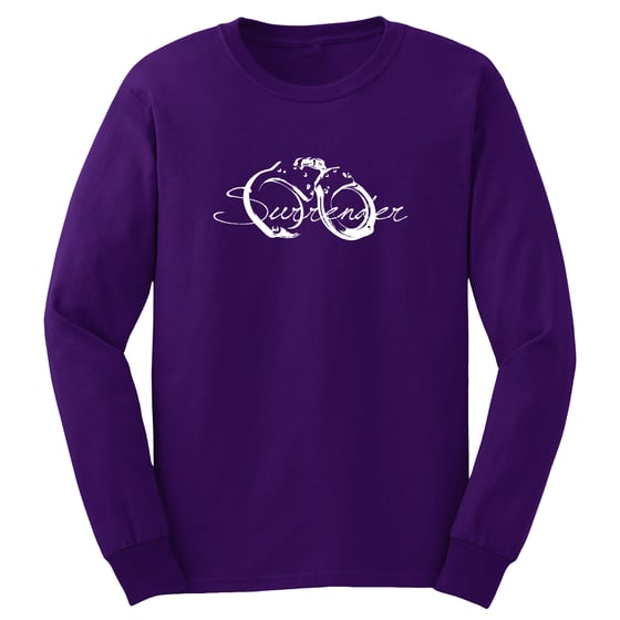 Image of 'SURRENDER' Purple Long Sleeve