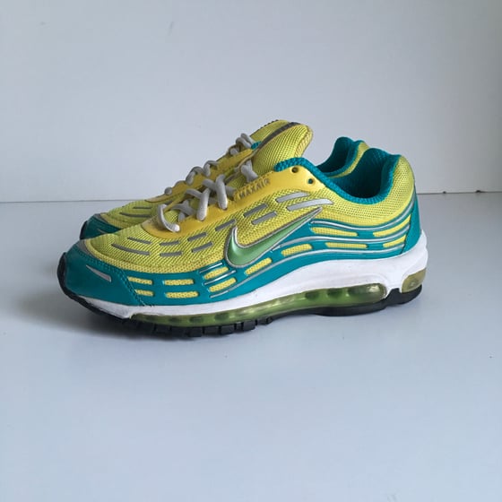 Image of Vintage Nike Air Max Yel/Tur UK 5 EU 38.5