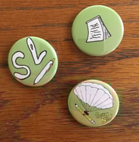 Shoeleather Button Three-Pack