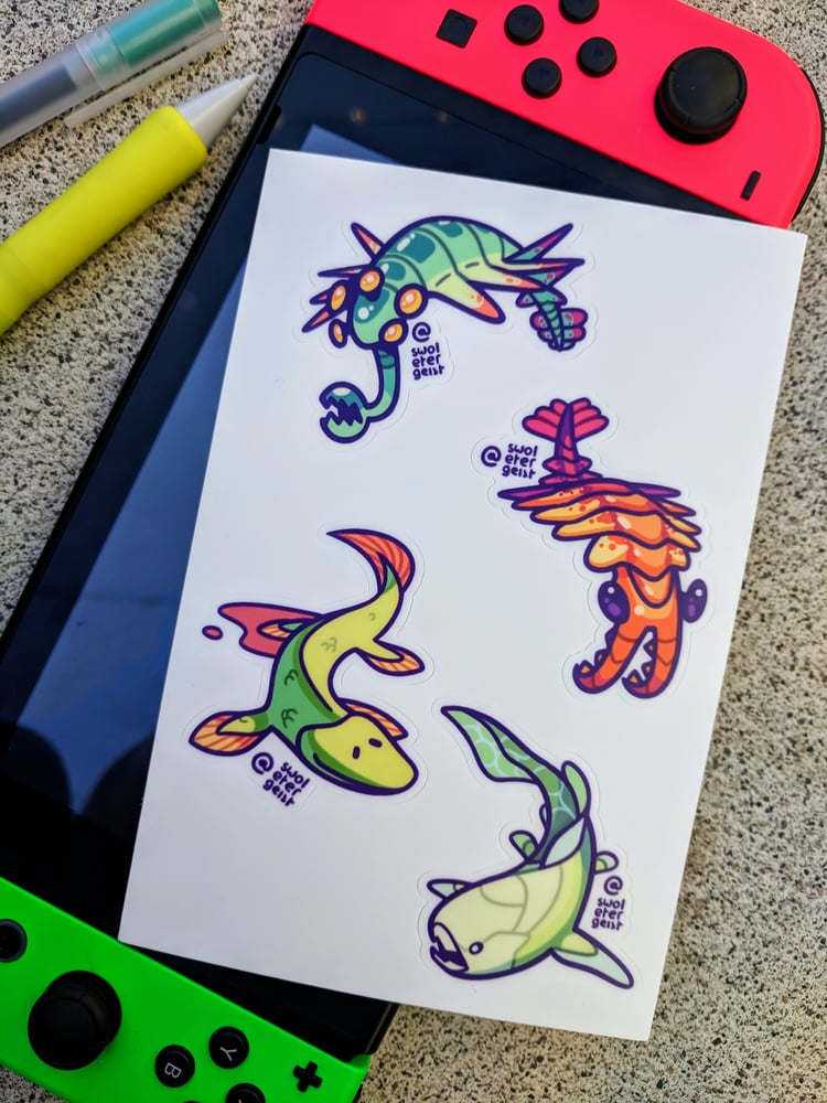 Image of 4 x 6 Prehistoric Stickers