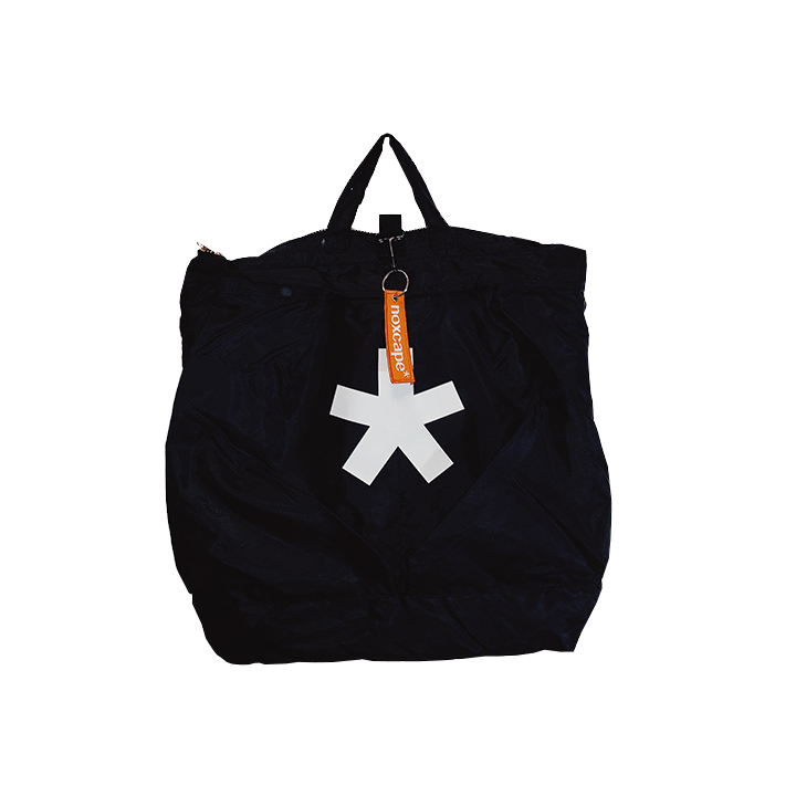 Image of Black Asterisk Tote Bag