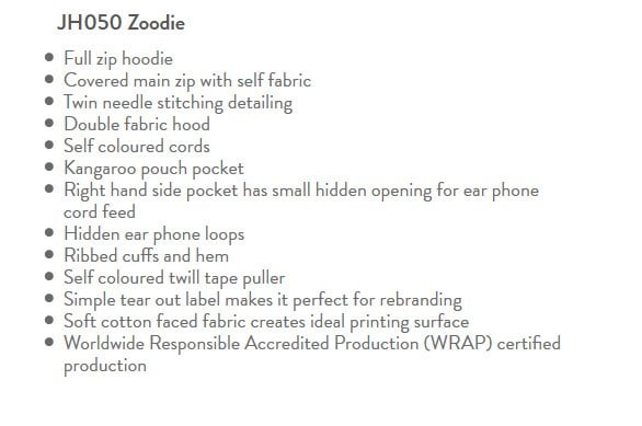 Mgła logo ZIP HOODIE