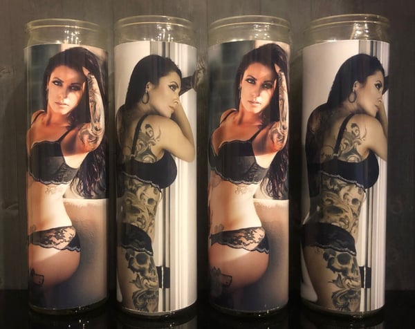 Image of Inked Amilia Candles By Cloud 9 Candle