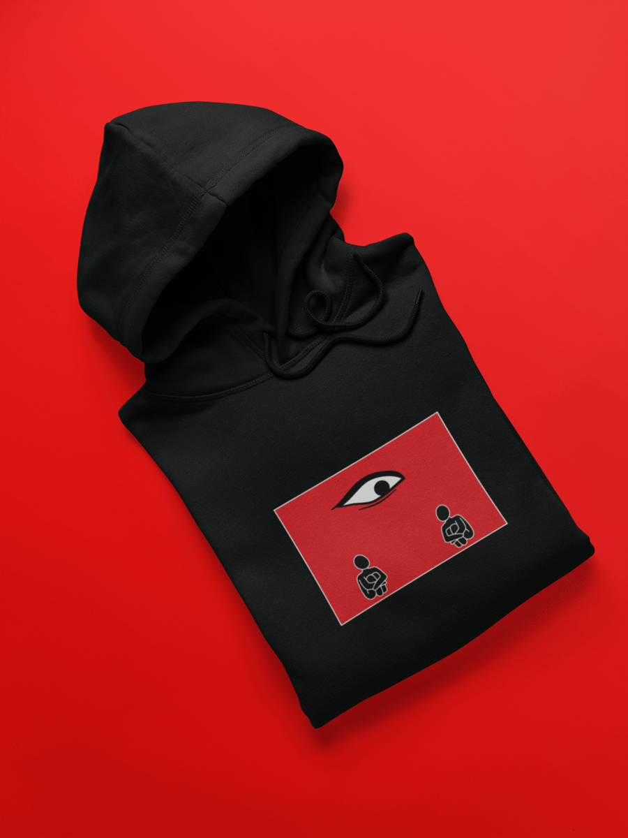 Image of Paranoid Black Hoodie