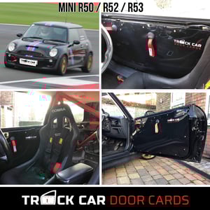 Mini Cooper R50 R52 And R53 Track Car Door Cards Custom