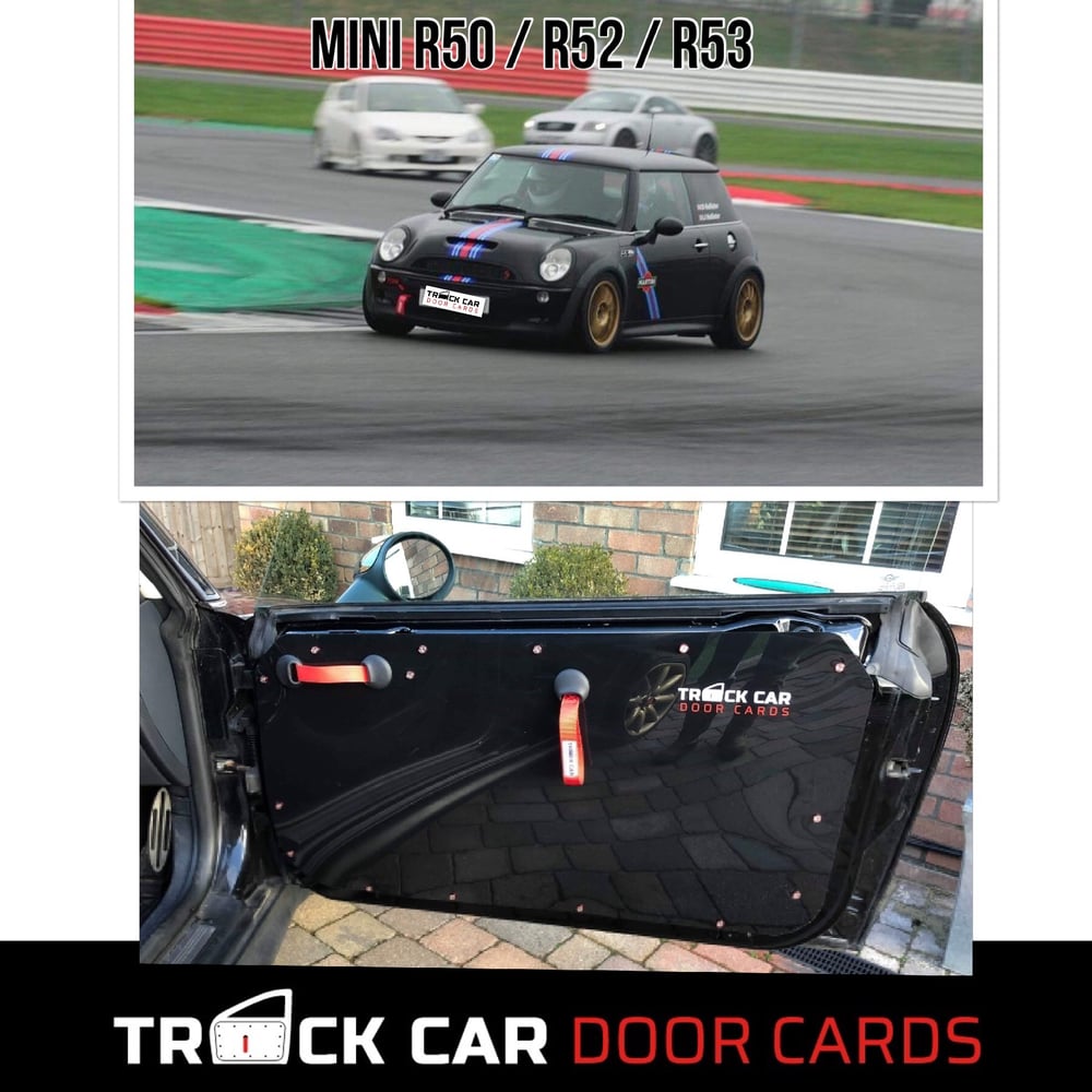 Image of Mini Cooper R50, R52 and R53 Track Car Door Cards