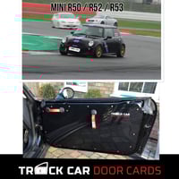 Image 1 of Mini Cooper R50, R52 and R53 Track Car Door Cards