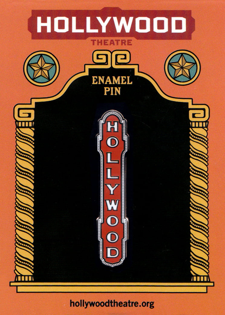Hollywood Theatre Enamel Pins