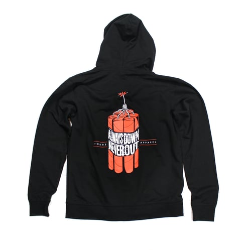 Image of Always Down - Unisex French Terry Zip Hoody