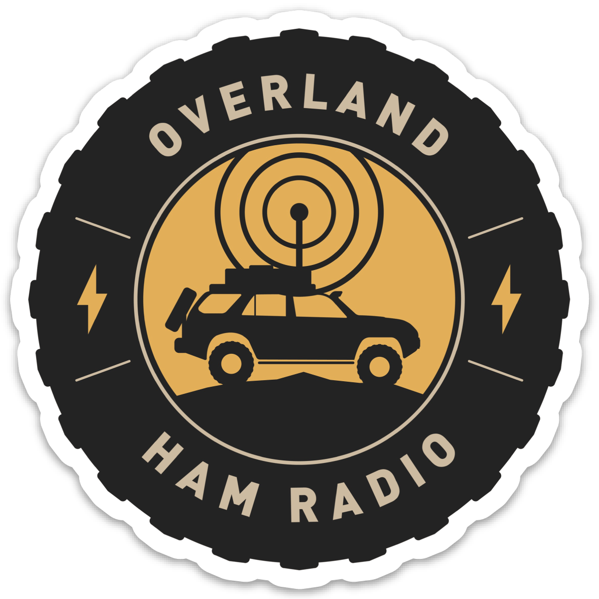 Image of Overland Ham Radio Sticker