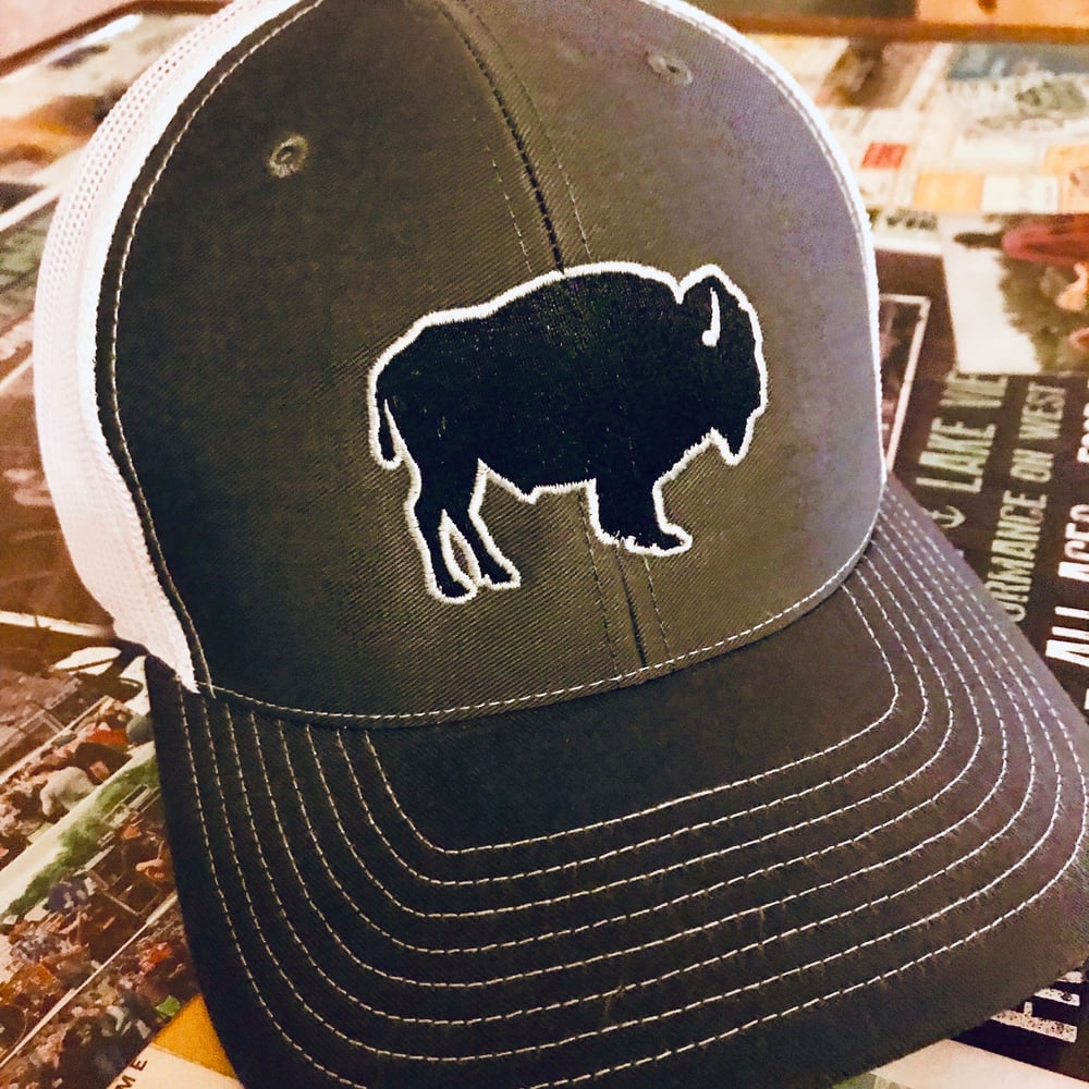 Image of Bison Silhouette Snap Back
