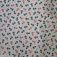 Image 1 of Anchors Cotton collar