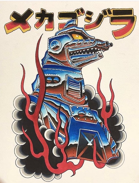 Image of Mecha Godzilla Chrome
