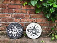 Image 2 of WORKER BEE STEPPING STONE MOSAIC 