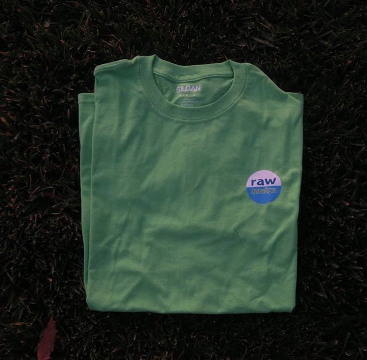 Image of Green Totally RAW Shirt