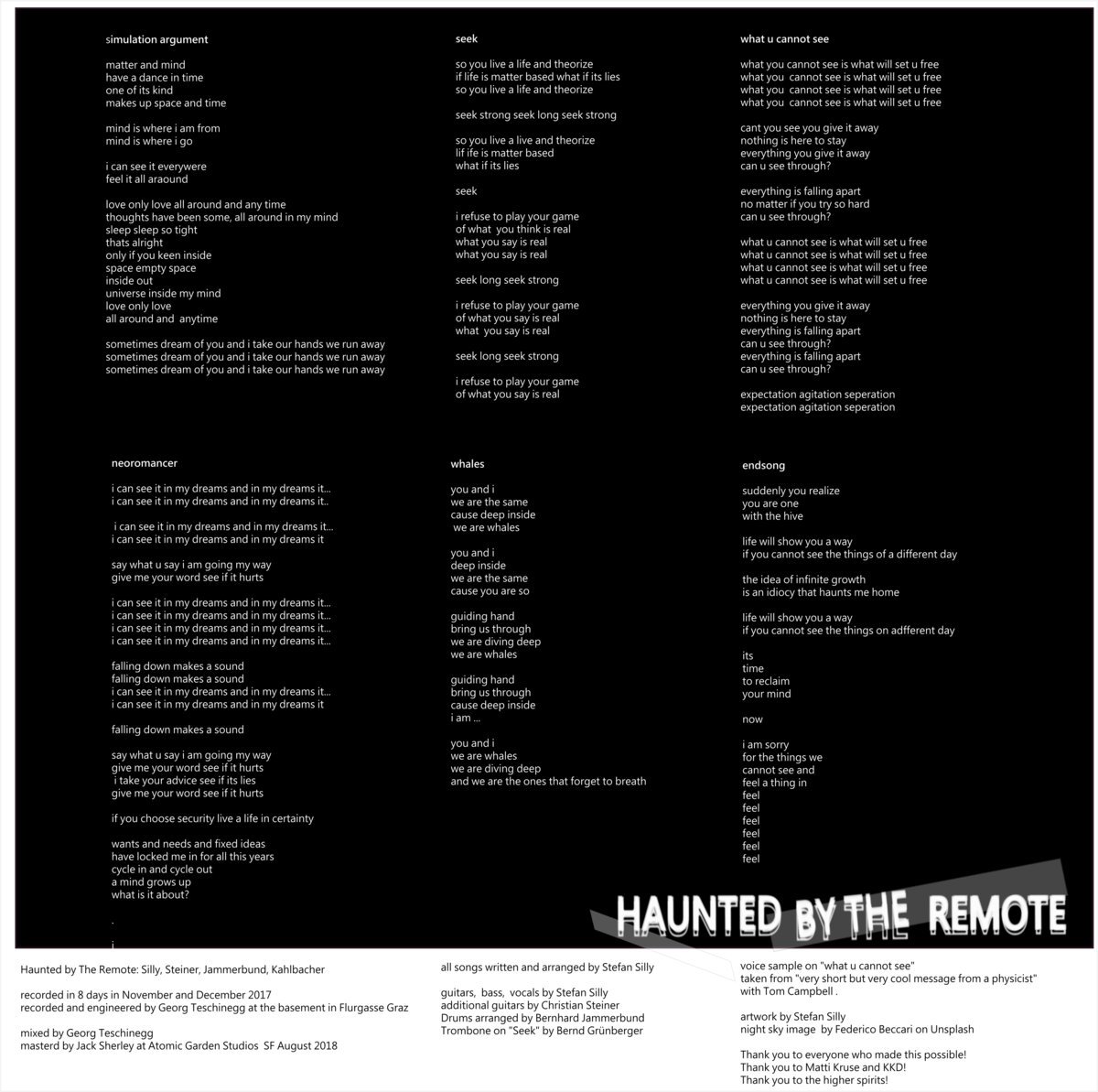 Image of Haunted by the Remote - "Neoromancer" (LP/CD)