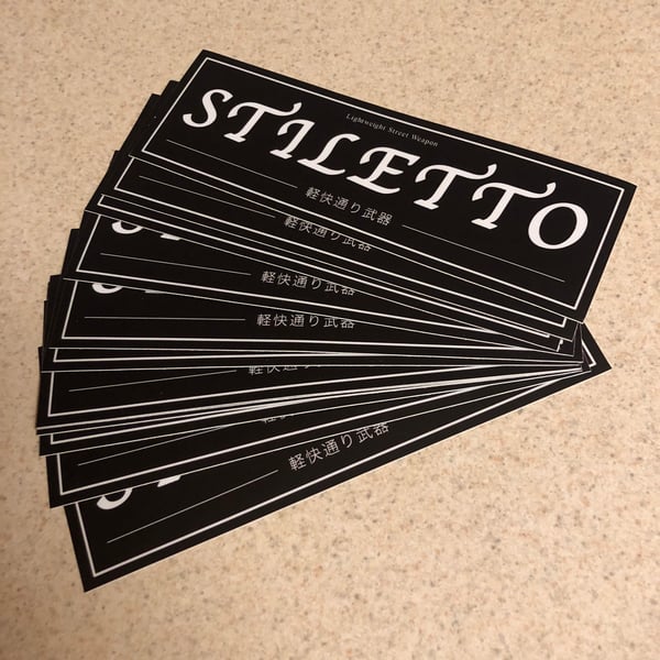 Image of STILETTO Club Sticker